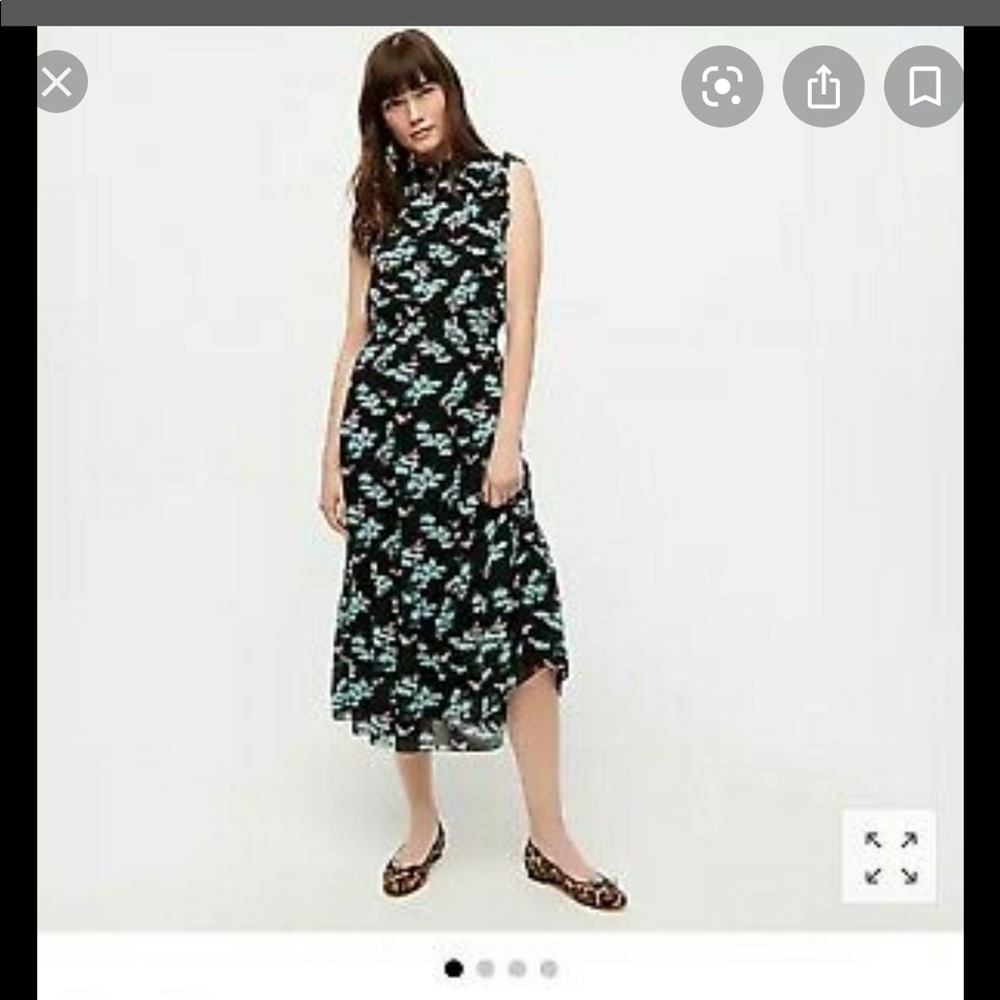 NWOT JCREW Floral & Bees Dress